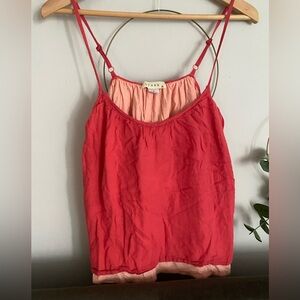 Anthropolgie Stark X tank  size small adjustable strap sleeveless summer top